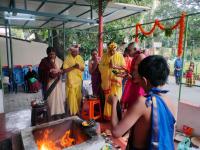 Shri Chitrapur Math Bengaluru: Vardhanti at Nagadevata, Annamma, Chamunda, and Marikamba Sannidhi-s (14 Jan 2025)